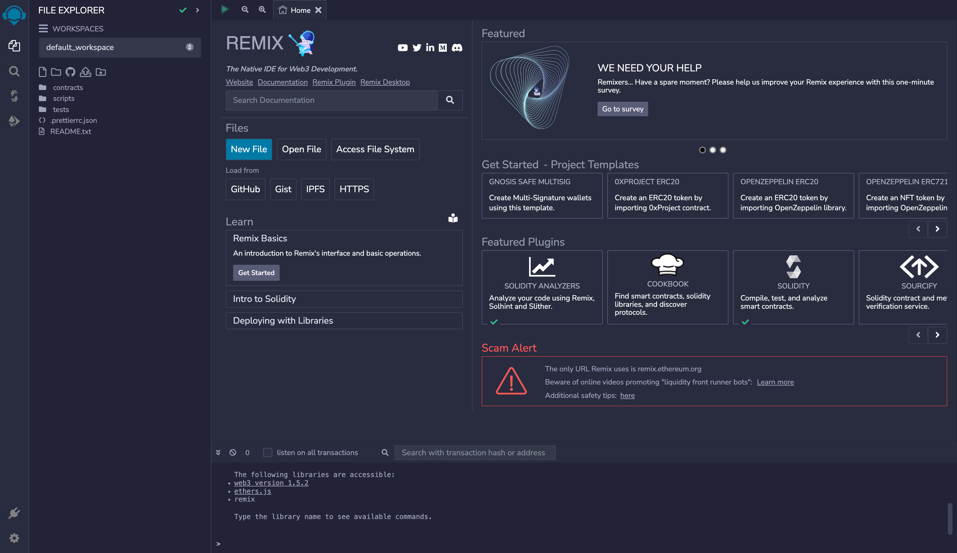 Remix - Ethereum IDE